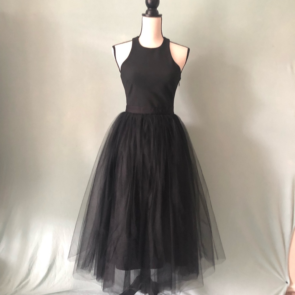 Elizabeth and James Black Dress